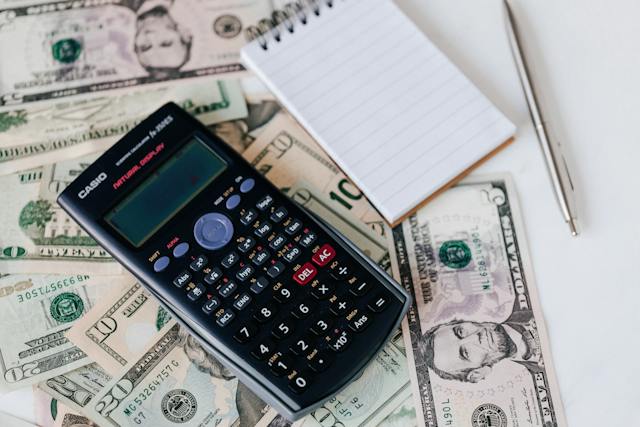 a-calculator-on-a-table